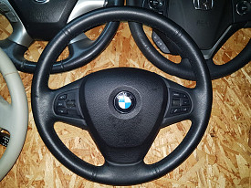 РУЛЬ (МУЛЬТИРУЛЬ С AIRBAG) (КОЖАНЫЙ) BMW X3 F25 2010-2014