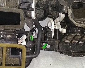 ПАТРУБКИ ПЕЧКИ (ПАРА) ACURA MDX (YD2) 2007-2013