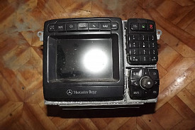 МАГНИТОФОН (МАГНИТОЛА) (С ДИСПЛЕЕМ) S320 W220 2002-2005