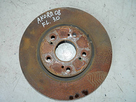ДИСК ТОРМОЗНОЙ ПЕРЕДНИЙ (R-L) ACCORD 7 2002-2006 