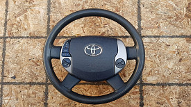 РУЛЬ (МУЛЬТИРУЛЬ) (С КРЫШКОЙ) (БЕЗ ПИРАПАТРОНА) TOYOTA PRIUS XW20 2003-2009