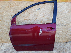 ДВЕРЬ ПЕРЕДНЯЯ ЛЕВАЯ 1 (КРАСНАЯ) TOYOTA SIENNA XL20 2003-2009