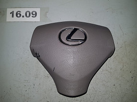 АИРБАГ РУЛЯ (БЕЖЕВЫЙ С ЦАРАПИНОЙ) (AIRBAG ПОДУШКА БЕЗОПАСНОСТИ) LEXUS RX330 XU30 2003-2009