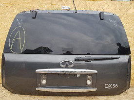 ДВЕРЬ БАГАЖНИКА (КРЫШКА БАГАЖНИКА) (СО СТЕКЛОМ) (СЕРАЯ) INFINITI QX56 JA60 2004-2010