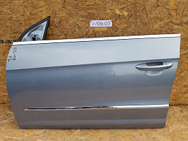 ДВЕРЬ ПЕРЕДНЯЯ ЛЕВАЯ 1 (ГОЛУБАЯ) VOLKSWAGEN PASSAT CC B6 2008-2016