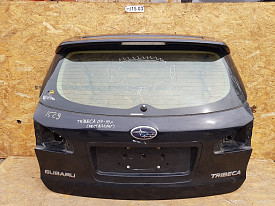 ДВЕРЬ БАГАЖНИКА (КРЫШКА БАГАЖНИКА) 1 (СО СПОЙЛЕРОМ) (ЧЕРНАЯ) SUBARU TRIBECA WX/W10 2007-2014