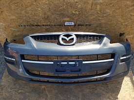 БАМПЕР ПЕРЕДНИЙ (СЕРЫЙ) (В СБОРЕ) MAZDA CX-9 TB 2007-2009