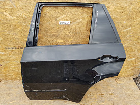 ДВЕРЬ ЗАДНЯЯ ЛЕВАЯ 1 (С ПОВРЕЖДЕНИЕМ) (ЧЕРНАЯ) BMW X5 E70 2006-2013