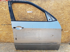 ДВЕРЬ ПЕРЕДНЯЯ ПРАВАЯ 1 (С ПОВРЕЖДЕНИЕМ) (СЕРАЯ) BMW X5 E70 2006-2013