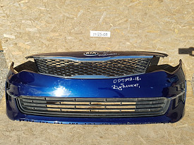БАМПЕР ПЕРЕДНИЙ (СИНИЙ) (БЕЗ НИЖНЕЙ ЮБКИ) (В СБОРЕ) (ДУБЛИКАТ USA) KIA OPTIMA 4 JF K5 2016-2018