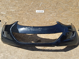 БАМПЕР ПЕРЕДНИЙ (С ЗАГЛУШКАМИ ПРОТИВОТУМАНОК) (ЧЕРНЫЙ) HYUNDAI ELANTRA 5 MD 2010-2016