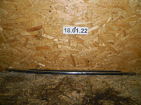 МОЛДИНГ СТЕКЛА ДВЕРИ ПЕРЕДНИЙ ЛЕВЫЙ (ХРОМ) MAZDA 6 GJ 2012-2018