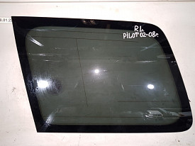 СТЕКЛО КРЫЛА БАГАЖНИКА ЛЕВОЕ (ФОРТОЧКА, СОБАЧНИК, ГЛУХОЕ) HONDA PILOT 1 YF1 2002-2005
