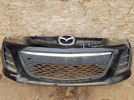 БАМПЕР ПЕРЕДНИЙ (В СБОРЕ ПОЛНОСТЬЮ) (ЧЕРНЫЙ) MAZDA CX-7 ER 2009-2012