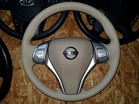 РУЛЬ (МУЛЬТИРУЛЬ С AIRBAG) (БЕЖЕВЫЙ) NISSAN QASHQAI J10 2006-2013