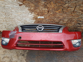 БАМПЕР ПЕРЕДНИЙ (В СБОРЕ) (ПОСЛЕ РЕСТАВРАЦИИ) (КРАСНЫЙ) NISSAN ALTIMA L33 - TEANA L33 2012-2018