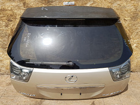 ДВЕРЬ БАГАЖНИКА (КРЫШКА БАГАЖНИКА) (ЗОЛОТИСТАЯ) (НА СТЕКЛЕ НАДПИСЬ LEXUS) LEXUS RX330-350-400H XU30 2003-2009