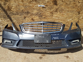 БАМПЕР ПЕРЕДНИЙ (В СБОРЕ С РЕШЁТКОЙ ПОД ОМЫВАТЕЛИ ФАР) (СЕРЫЙ) MERCEDES-BENZ E350 W212 2009-2013