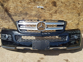 БАМПЕР ПЕРЕДНИЙ (В СБОРЕ) (ЧЕРНЫЙ) MERCEDES-BENZ GL450-500-550 X164 2006-2009