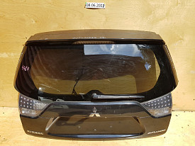 ДВЕРЬ БАГАЖНИКА (КРЫШКА БАГАЖНИКА) (СО СТЕКЛОМ) (ЧЕРНАЯ) MITSUBISHI OUTLANDER XL CW0W 2005-2012