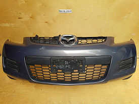 БАМПЕР ПЕРЕДНИЙ (В СБОРЕ ПОЛНОСТЬЮ) (СЕРО-ГОЛУБОЙ) MAZDA CX-7 ER 2006-2009