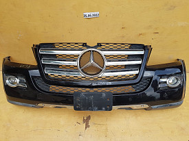 БАМПЕР ПЕРЕДНИЙ (В СБОРЕ) (ЧЕРНЫЙ) (ПОСЛЕ РЕСТАВРЦИИ) MERCEDES-BENZ GL450-500-550 X164 2009-2012