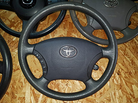 РУЛЬ (МУЛЬТИРУЛЬ С AIRBAG) (ТЕМНО-СЕРЫЙ) TOYOTA HIGHLANDER XU20 2003-2007