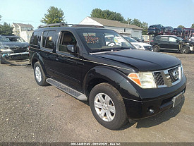KZ-4 2007 NISSAN PATHFINDER LE 4.0L DOHC SMPI 24-VALVE V6 4X4 Drive