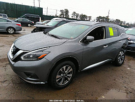 KZ-4 2018 NISSAN MURANO SV 3.5L DOHC 24-VALVE V6 All Wheel Drive