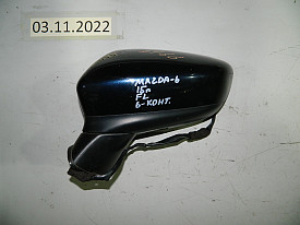 ЗЕРКАЛО ЗАДНЕГО ВИДА ЛЕВОЕ (БОКОВОЕ) (6-КОНТАКТОВ) MAZDA 6 GJ 2012-2018