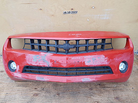 БАМПЕР ПЕРЕДНИЙ (В СБОРЕ) (ПОСЛЕ РЕСТАВРАЦИИ) (ОРАНЖЕВЫЙ) CHEVROLET CAMARO 5 2008-2013