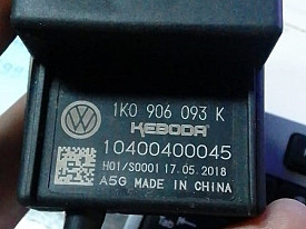 БЛОК УПРАВЛЕНИЯ ТОПЛИВНЫМ НАСОСОМ (1K0906093K) VOLKSWAGEN PASSAT CC B6 2008-2016