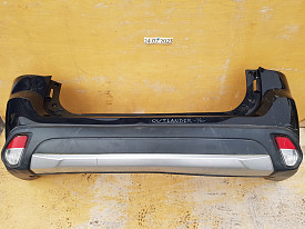 БАМПЕР ЗАДНИЙ (В СБОРЕ С ФОНАРЯМИ) (ЧЕРНЫЙ) MITSUBISHI OUTLANDER GF0W - GG0W 2015-2018