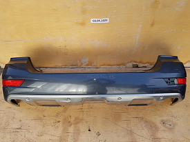 БАМПЕР ЗАДНИЙ (В СБОРЕ С НАКЛАДКОЙ ХРОМ) (СЕРЫЙ) MERCEDES-BENZ ML350-ML500-ML550 W164 2008-2011