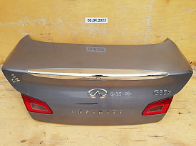 КРЫШКА БАГАЖНИКА (ДВЕРЬ БАГАЖНИКА) (СЕРАЯ) INFINITI G35-G37 V36 2006-2014