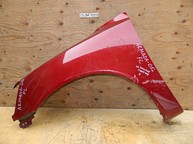 КРЫЛО ПЕРЕДНЕЕ ЛЕВОЕ (КРАСНЫЙ) (С НЕБОЛЬШИМ ПОВРЕЖДЕНИЕМ) NISSAN TITAN A60 2003-2007