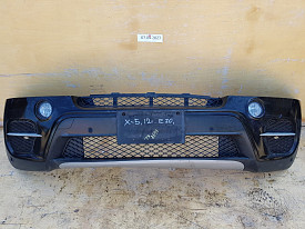 БАМПЕР ПЕРЕДНИЙ (В СБОРЕ С ПАРКТРОНИКАМИ) (ЧЕРНЫЙ) BMW X5 E70 2010-2013