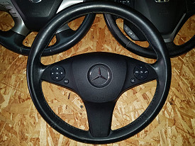 РУЛЬ (МУЛЬТИРУЛЬ С AIRBAG) (КОЖАНЫЙ) MERCEDES-BENZ GLK350 X204 2008-2015