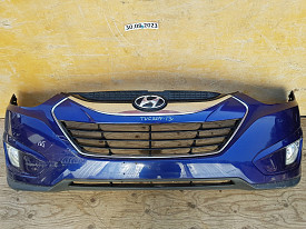 БАМПЕР ПЕРЕДНИЙ (В СБОРЕ С ПРОТИВОТУМАНКАМИ И РЕШЕТКАМИ) (СИНИЙ) HYUNDAI TUCSON 2 LM - IX35 1 LM 2009-2015