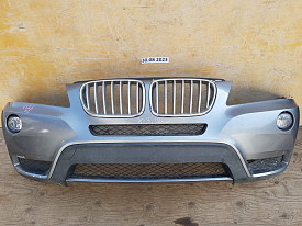 БАМПЕР ПЕРЕДНИЙ (В СБОРЕ) (СЕРЫЙ) BMW X3 F25 2010-2014