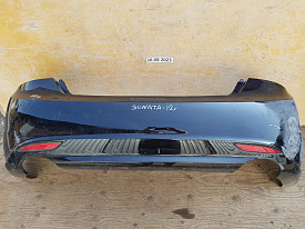 БАМПЕР ЗАДНИЙ (В СБОРЕ С КАТАФОТАМИ) (ПОСЛЕ РЕСТАВРАЦИ) (ЧЕРНЫЙ) HYUNDAI SONATA 6 YF 2009-2014