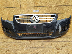 БАМПЕР ПЕРЕДНИЙ (ЧЕРНЫЙ) (В СБОРЕ) (ПОСЛЕ РЕСТАВРАЦИИ) VOLKSWAGEN TIGUAN NF 2007-2011