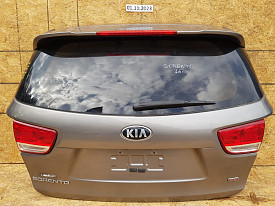 ДВЕРЬ БАГАЖНИКА (КРЫШКА БАГАЖНИКА) (В СБОРЕ ПОЛНОСТЬЮ) (СЕРАЯ) KIA SORENTO 3 UM 2014-2020