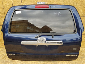 ДВЕРЬ БАГАЖНИКА (КРЫШКА БАГАЖНИКА) (СИНЯЯ) (ГОЛАЯ) TOYOTA 4RUNNER 215 2002-2009