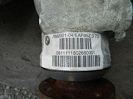 РЕДУКТОР ПЕРЕДНЕГО МОСТА (ДИФФЕРЕНЦИАЛ) 3.0 (N52) (4WD) 3.73 (7592001-04) BMW X3 F25 2010-2017