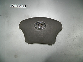 АИРБАГ РУЛЯ (БЕЖЕВЫЙ) (AIRBAG ПОДУШКА БЕЗОПАСНОСТИ) TOYOTA HIGHLANDER XU20 2003-2007