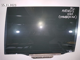 СТЕКЛО ДВЕРИ ЗАДНЕЕ ЛЕВОЕ (УНИВЕРСАЛ) TOYOTA AVENSIS T250 2003-2009