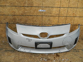 БАМПЕР ПЕРЕДНИЙ (СЕРЕБРО) (ПОСЛЕ РЕСТАВРАЦИИ) TOYOTA PRIUS XW30 2009-2011
