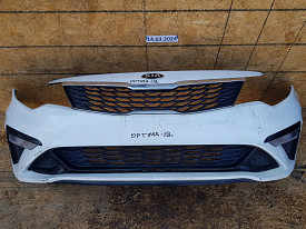 БАМПЕР ПЕРЕДНИЙ 1 (В СБОРЕ ПОЛНОСТЬЮ) (БЕЛЫЙ) KIA OPTIMA 4 JF K5 2018-2020