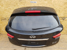 ДВЕРЬ БАГАЖНИКА (КРЫШКА БАГАЖНИКА) (СО СТЕКЛОМ) (ЧЕРНАЯ) INFINITI FX35-FX37-QX70 S51 2008-2019